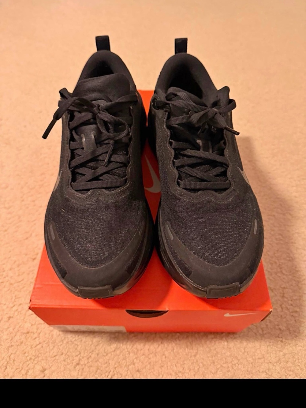 Nike Men's All-Black Lightweight Running Sneakers